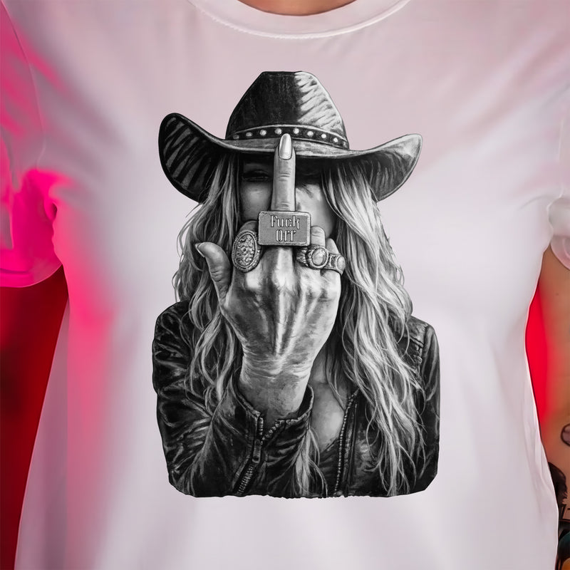 Unfiltered Cowgirl - DTF Transfer