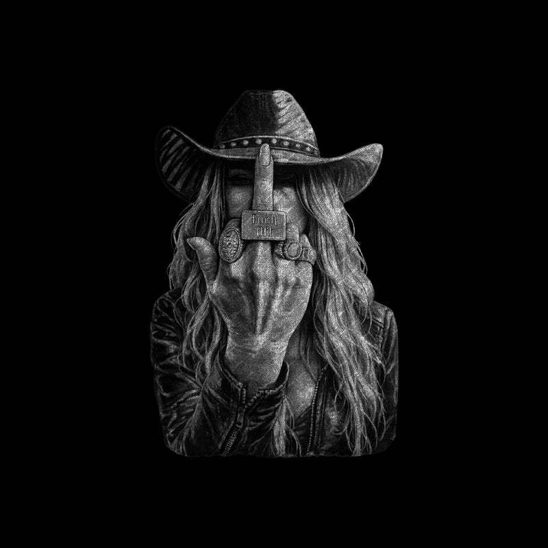 Unfiltered Cowgirl - DTF Transfer