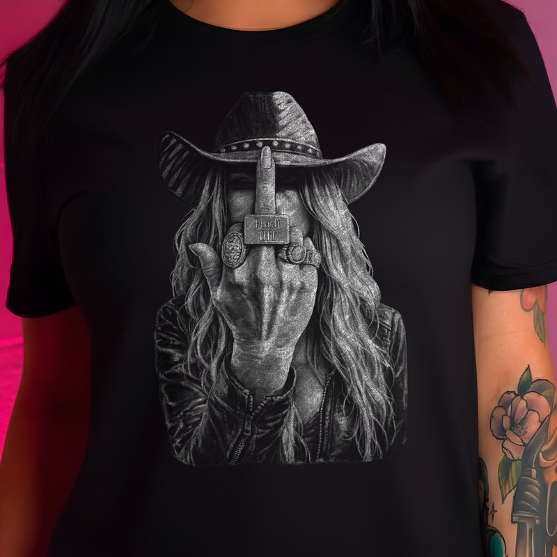 Unfiltered Cowgirl - DTF Transfer