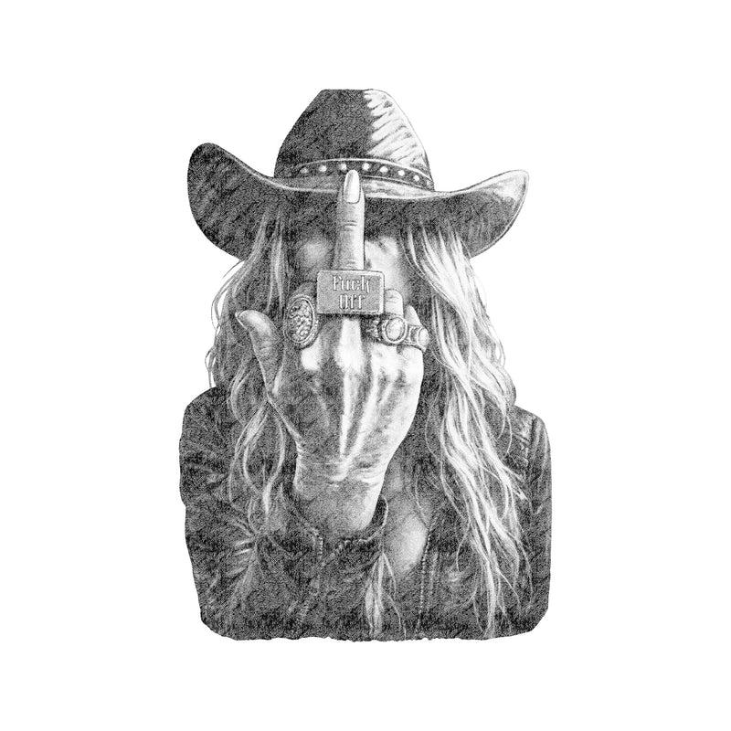 Unfiltered Cowgirl - DTF Transfer
