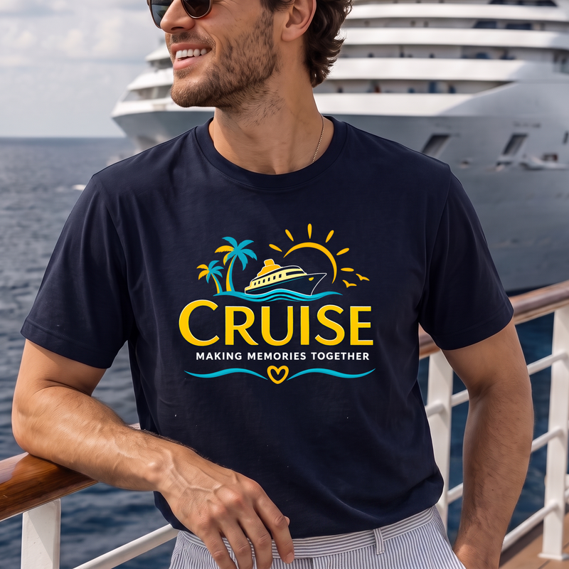 Cruise Making Memories Together Tropical Vacation - DTF Transfer
