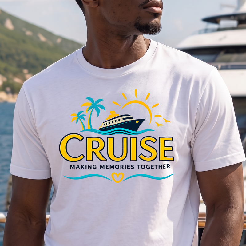 Cruise Making Memories Together Tropical Vacation - DTF Transfer