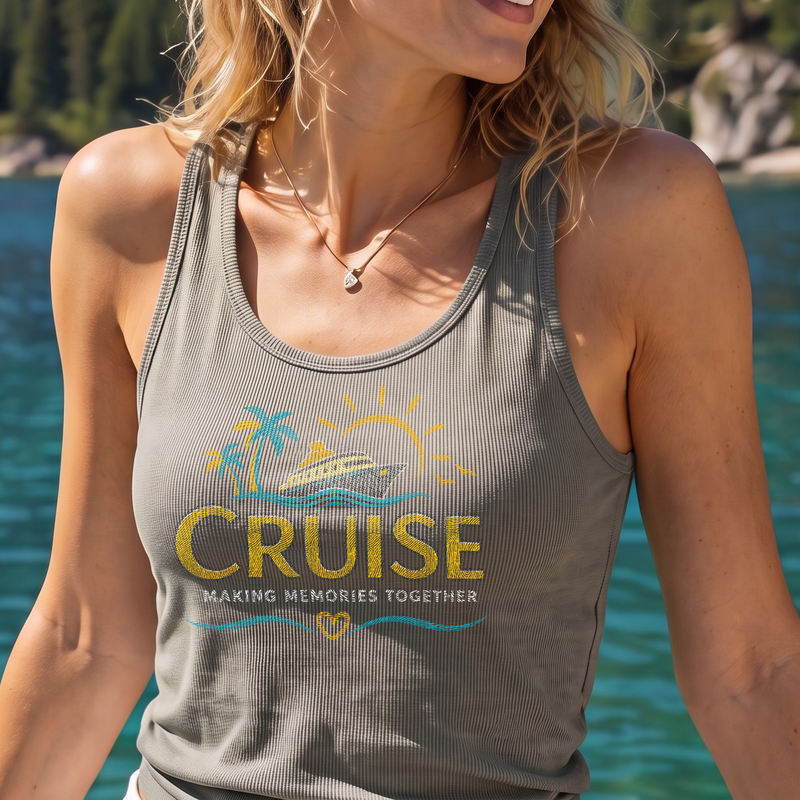 Cruise Making Memories Together Tropical Vacation - DTF Transfer
