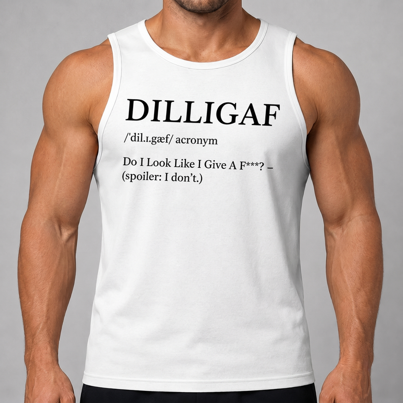 DILLIGAF Definition Minimalist - DTF Transfer