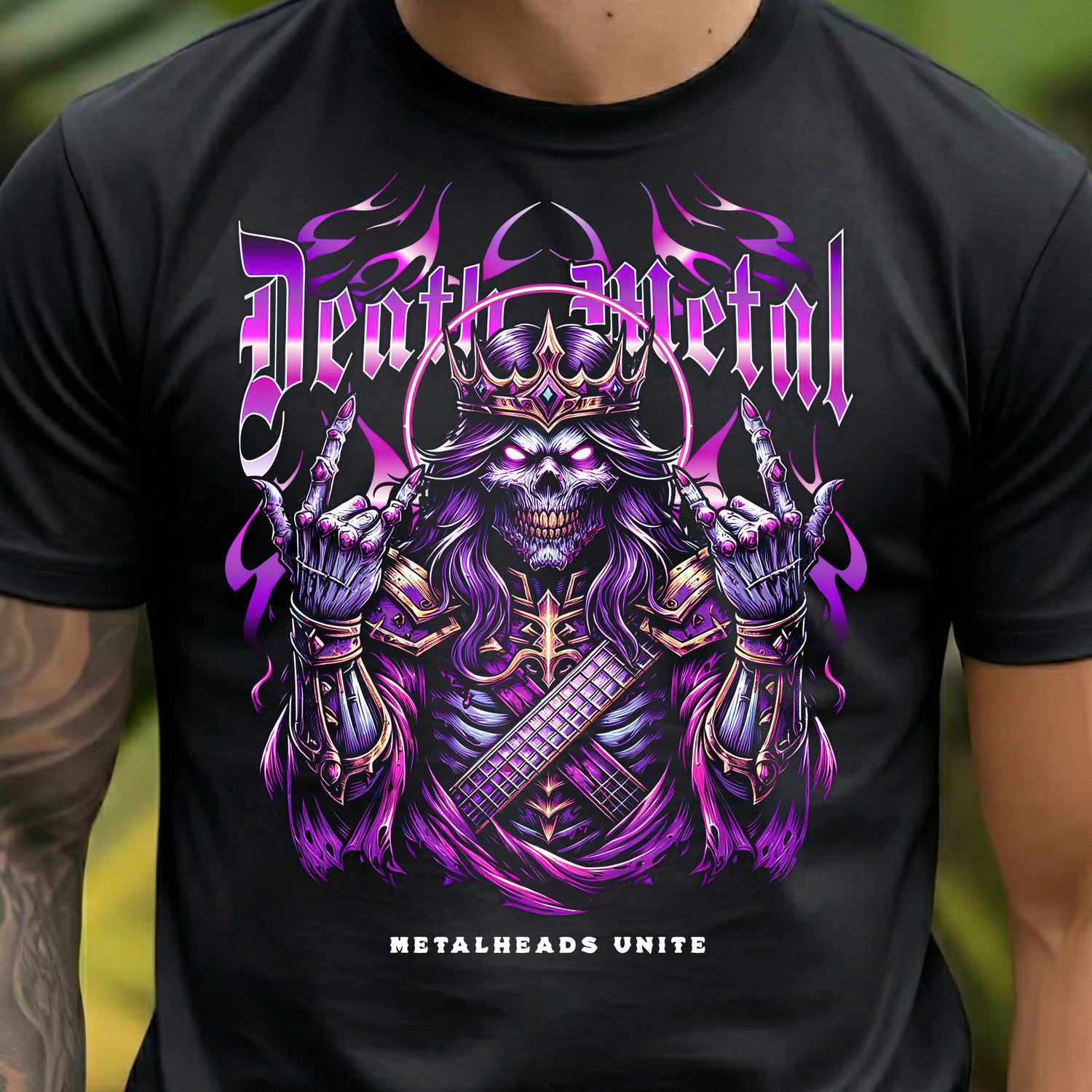 Death Metal King - DTF Transfer