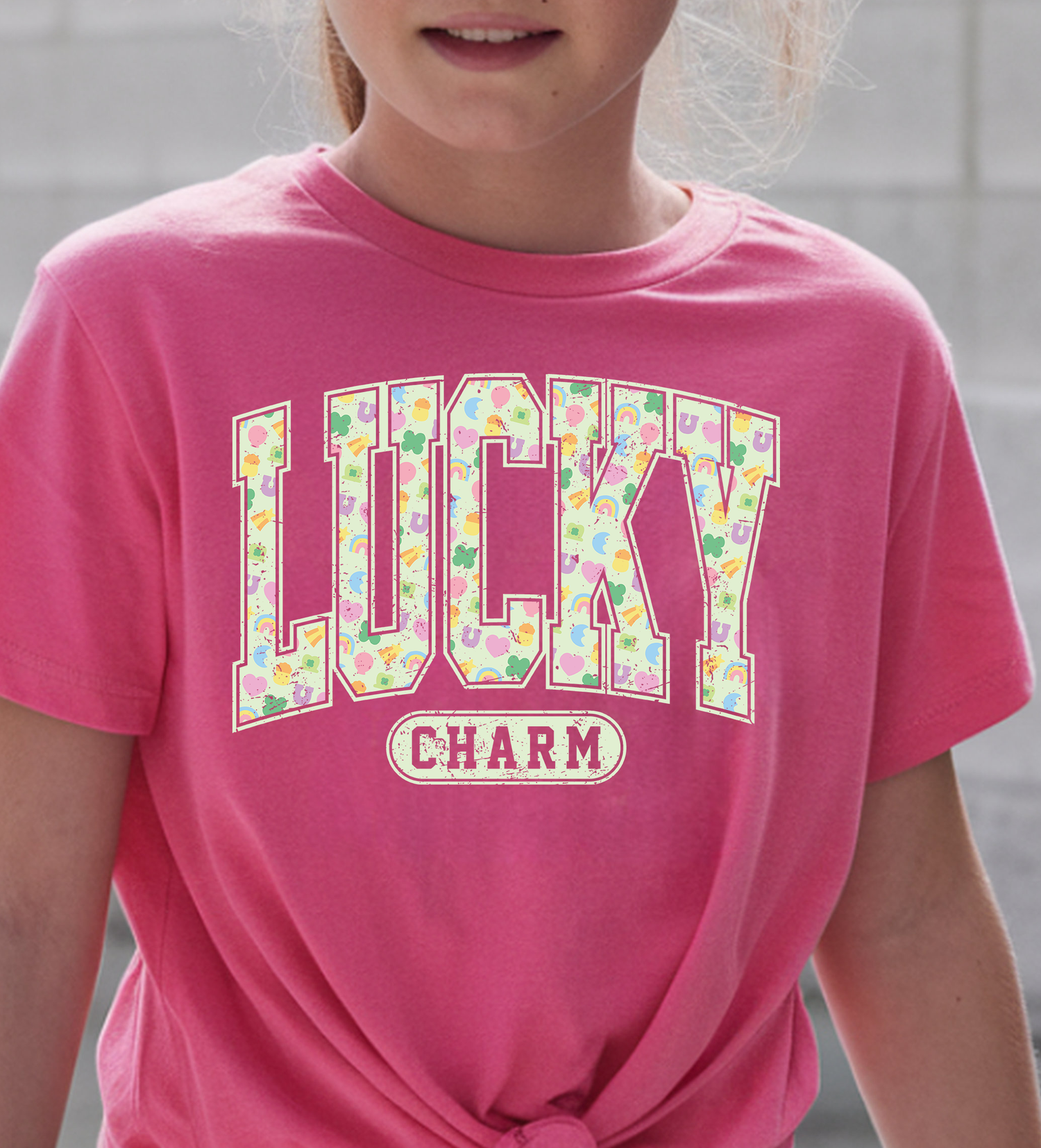Distressed Lucky Charm - DTF Transfer