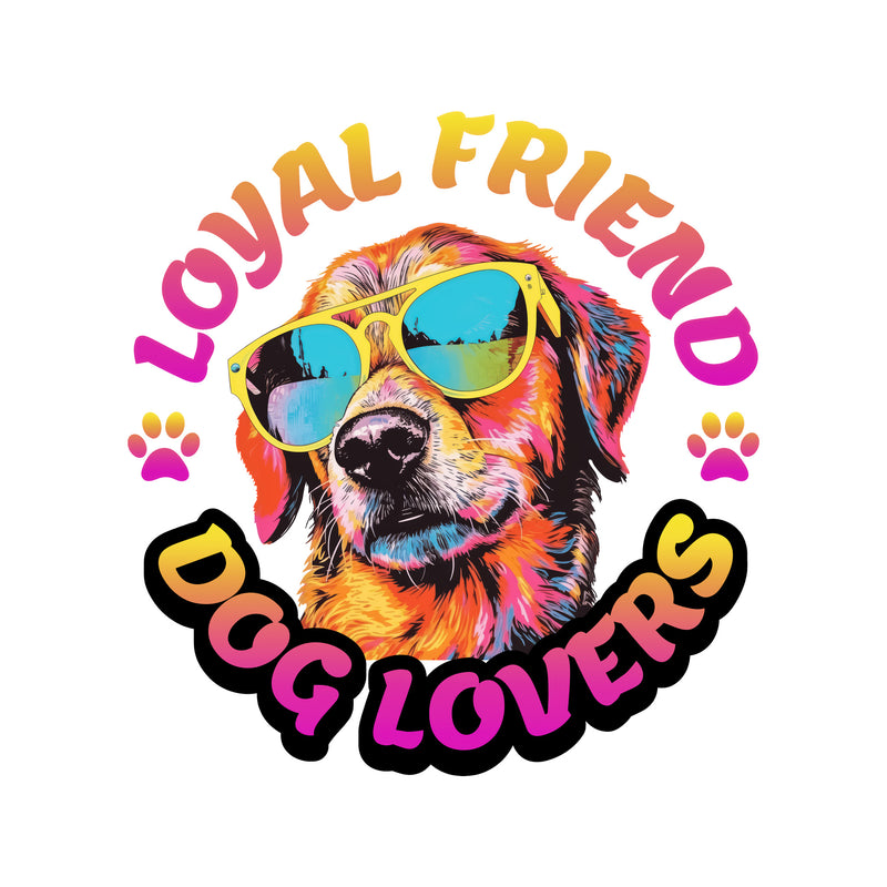 Neon Bestie Dog Lovers - DTF Transfer