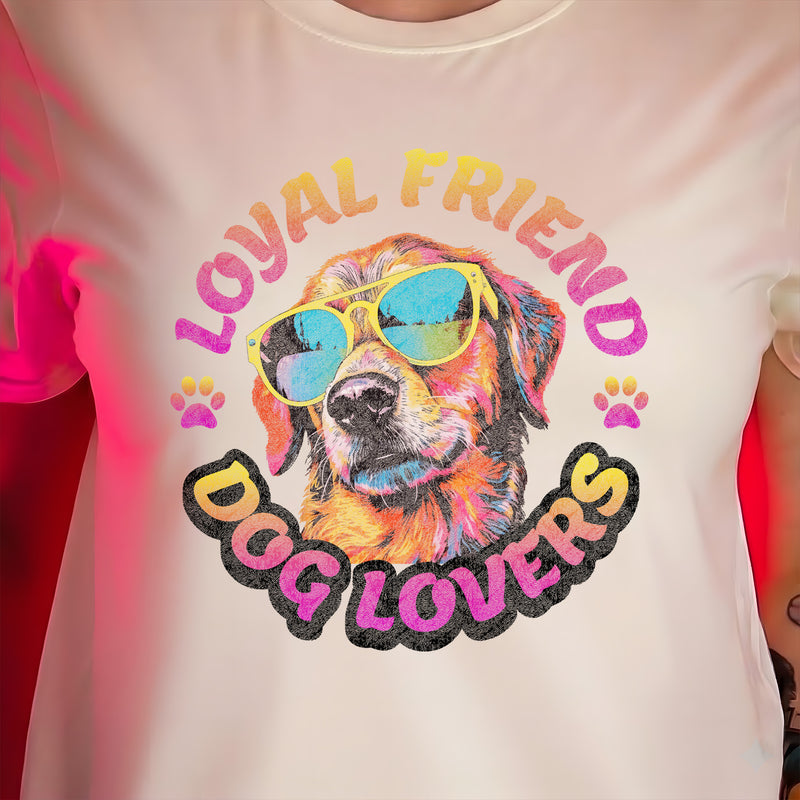 Neon Bestie Dog Lovers - DTF Transfer