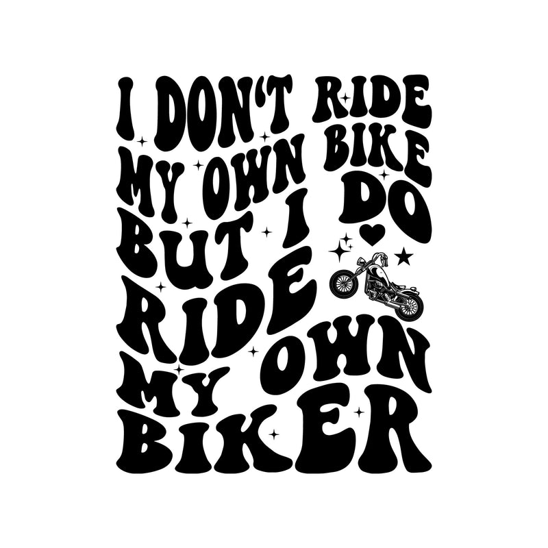 Passenger Princess, Biker Edition - DTF Transfer
