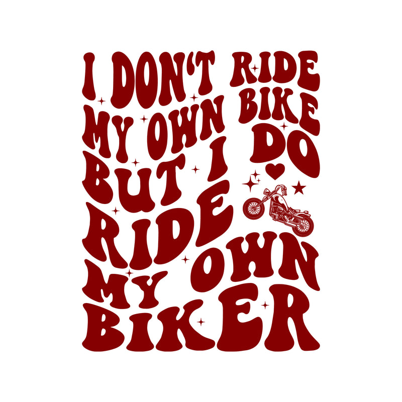 Passenger Princess, Biker Edition - DTF Transfer