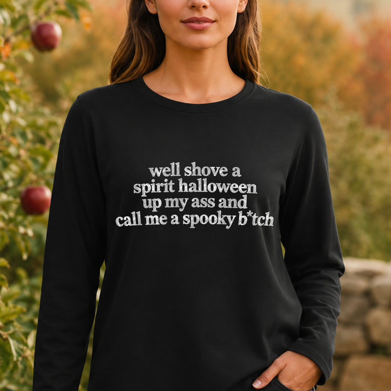 Shove A Spirit Halloween: Sarcastic Spooky B*tch - DTF Transfer