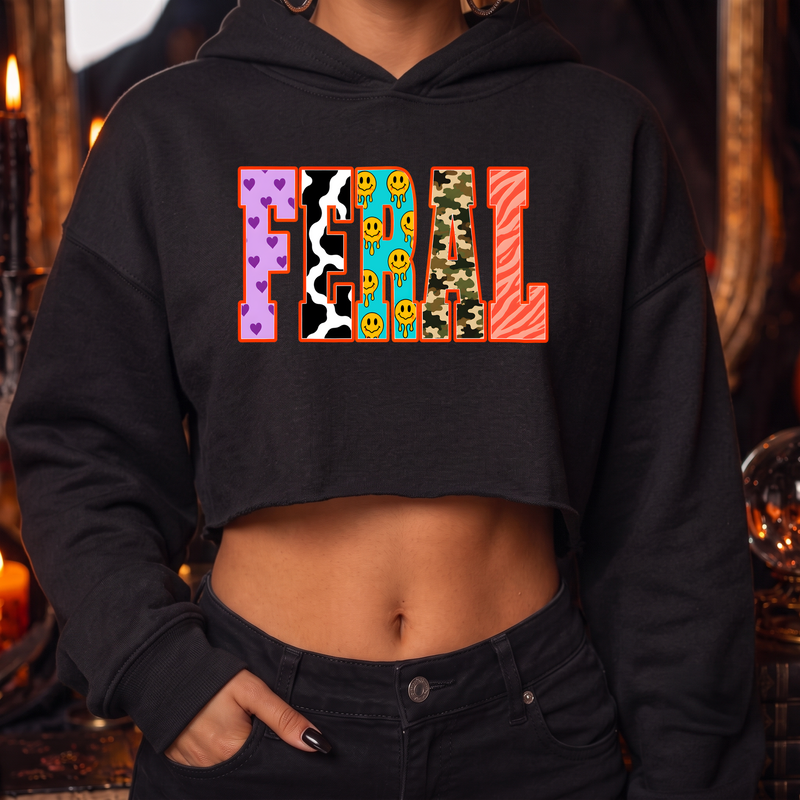 FERAL Mixed-Pattern Varsity - DTF Transfer