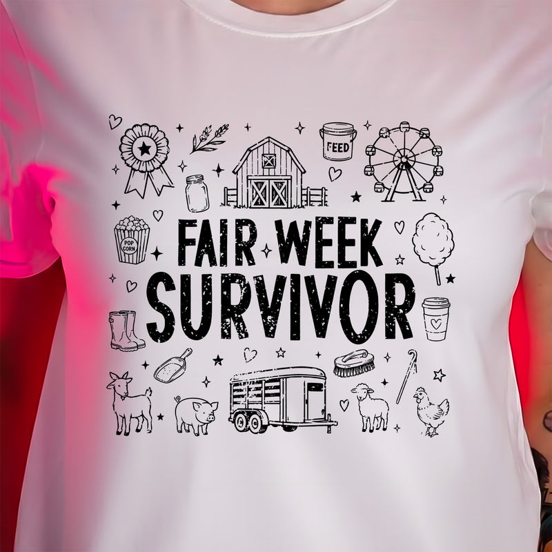 Fair Week Survivor - DTF Transfer