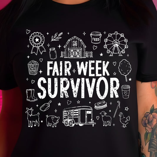 Fair Week Survivor - DTF Transfer