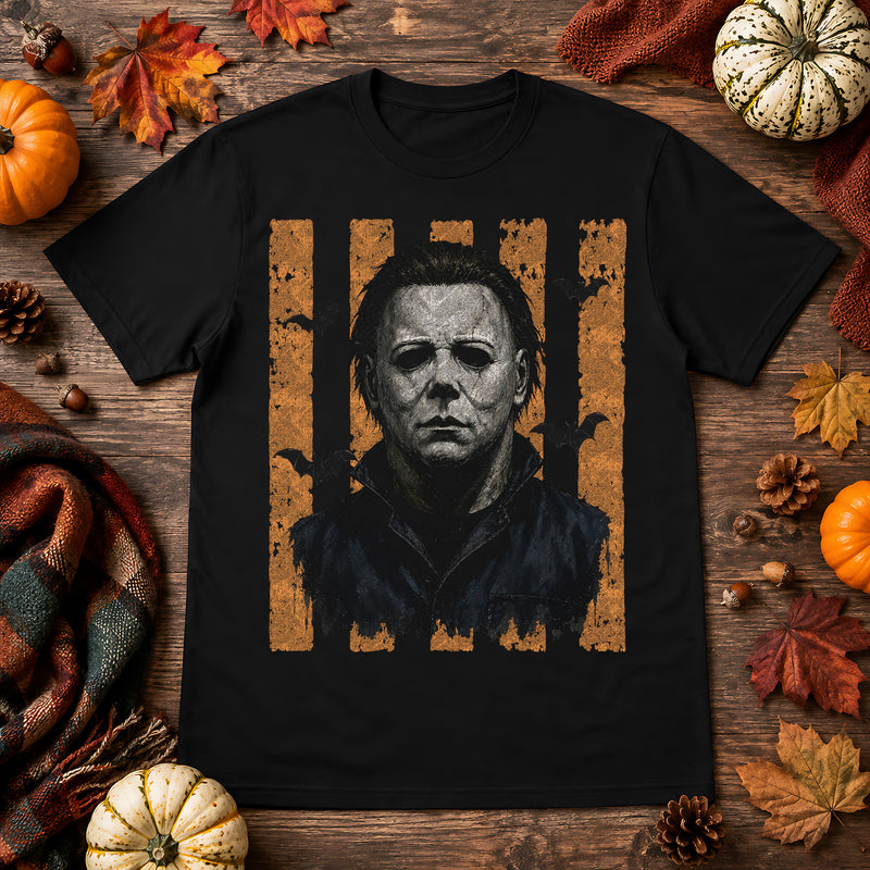 Vintage Striped Michael Myers - DTF Transfer