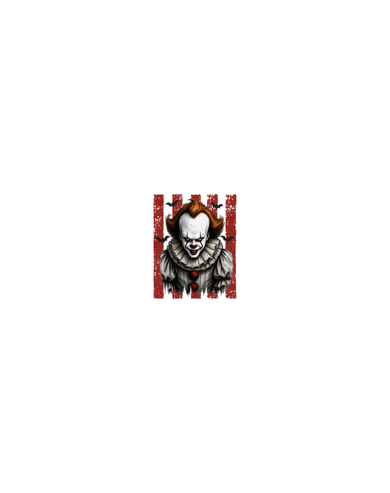 Distressed Red Stripes & Bats DTF Transfer