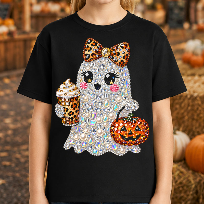 Faux Gemstone Preppy Ghost - DTF Transfer