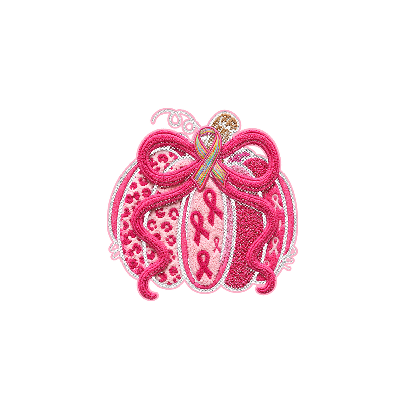 Textured Chenille Awareness DTF Transfer