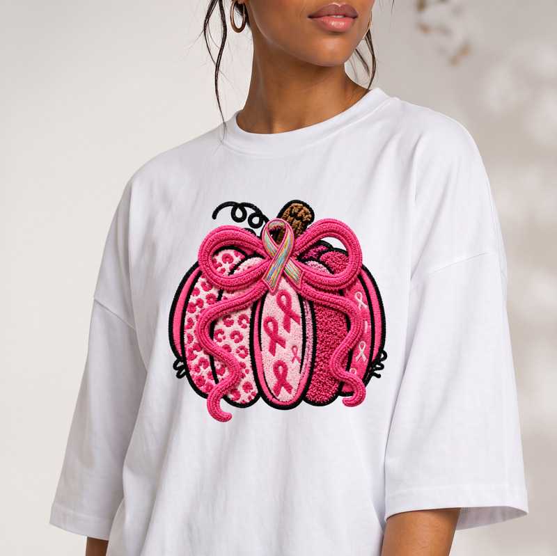 Textured Chenille Awareness DTF Transfer