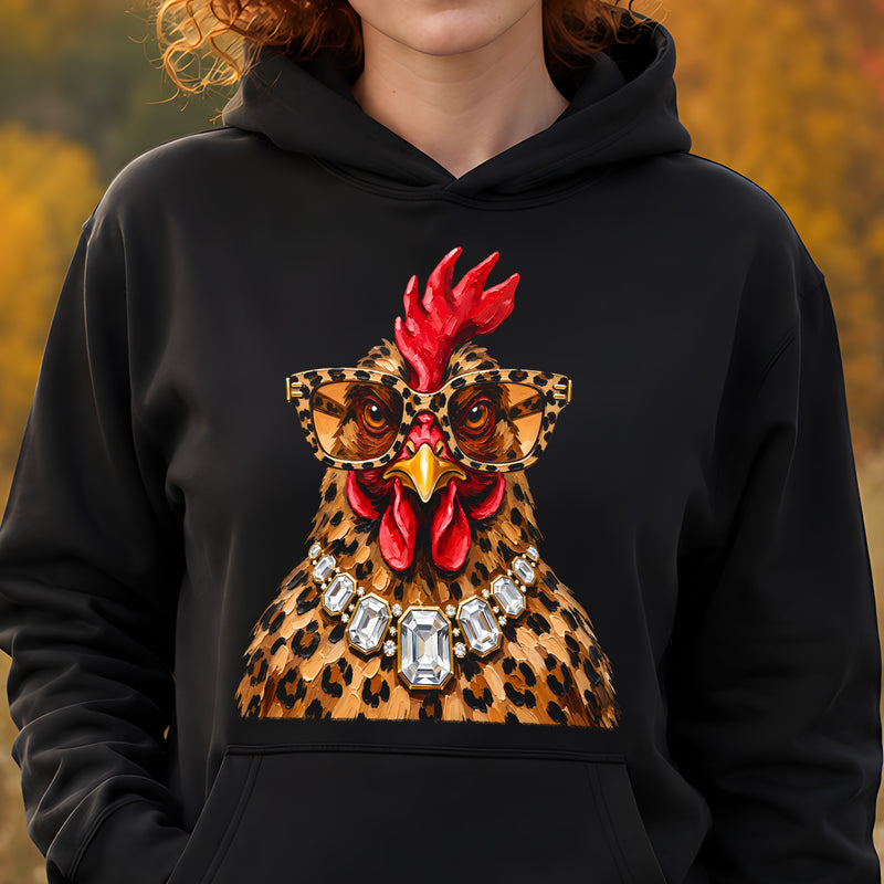 Boujee Faux Painted Chicken - DTF Transfer