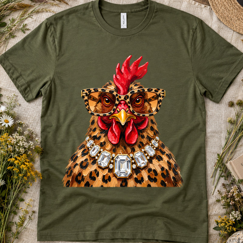 Boujee Faux Painted Chicken - DTF Transfer