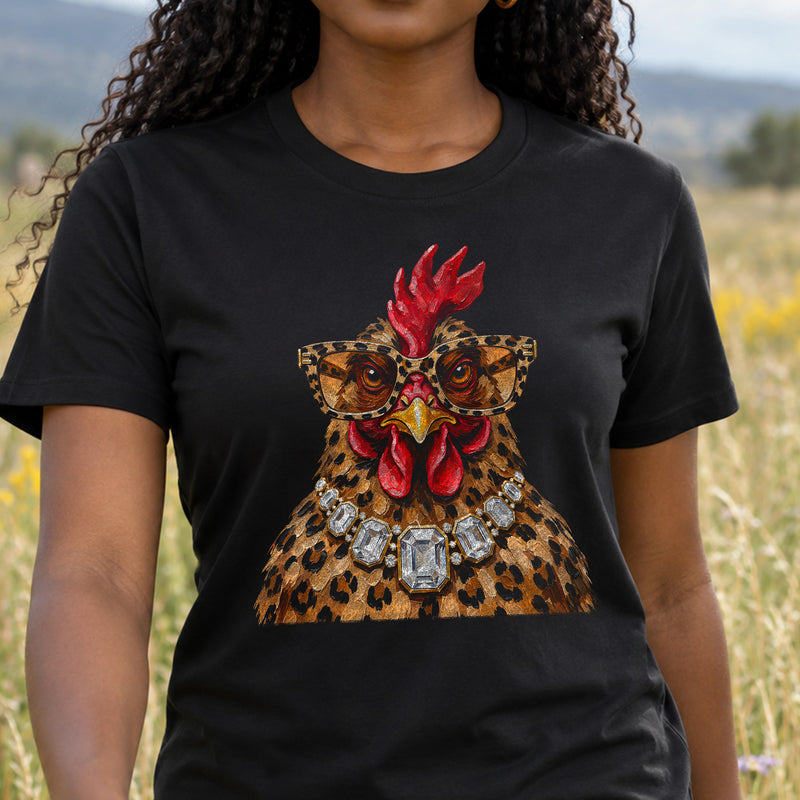 Boujee Faux Painted Chicken - DTF Transfer