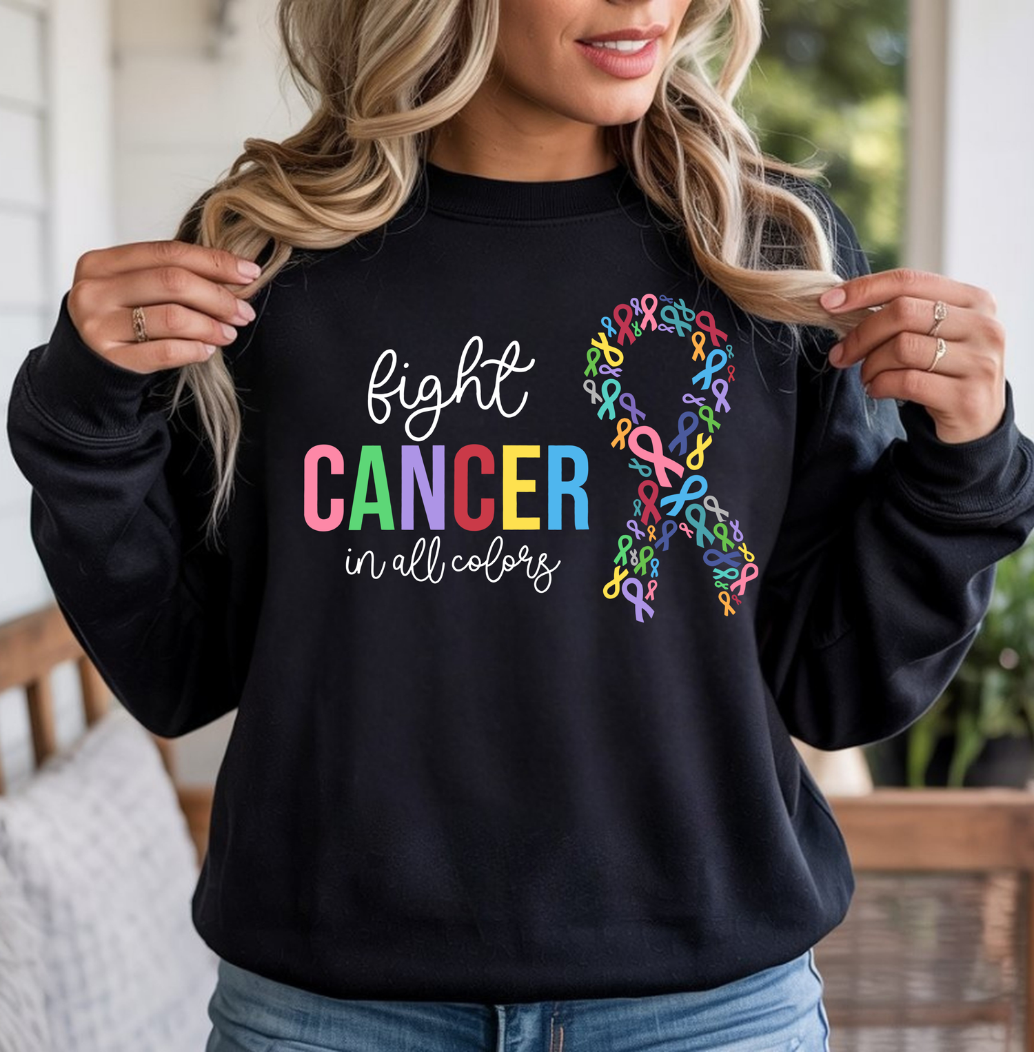 Fight Cancer in all Colors - DTF Transfer