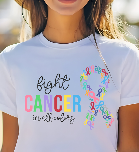 Fight Cancer in all Colors - DTF Transfer