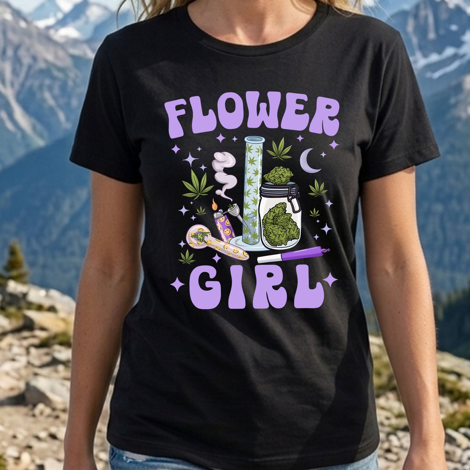Flower Girl - DTF Transfer