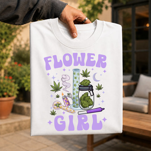 Flower Girl - DTF Transfer