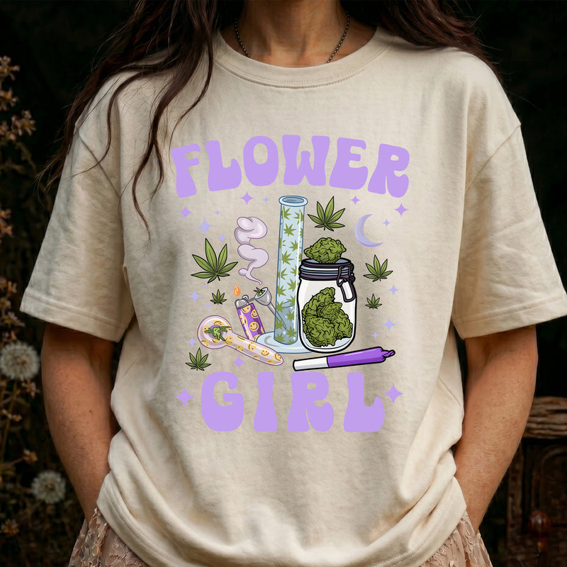 Flower Girl - DTF Transfer