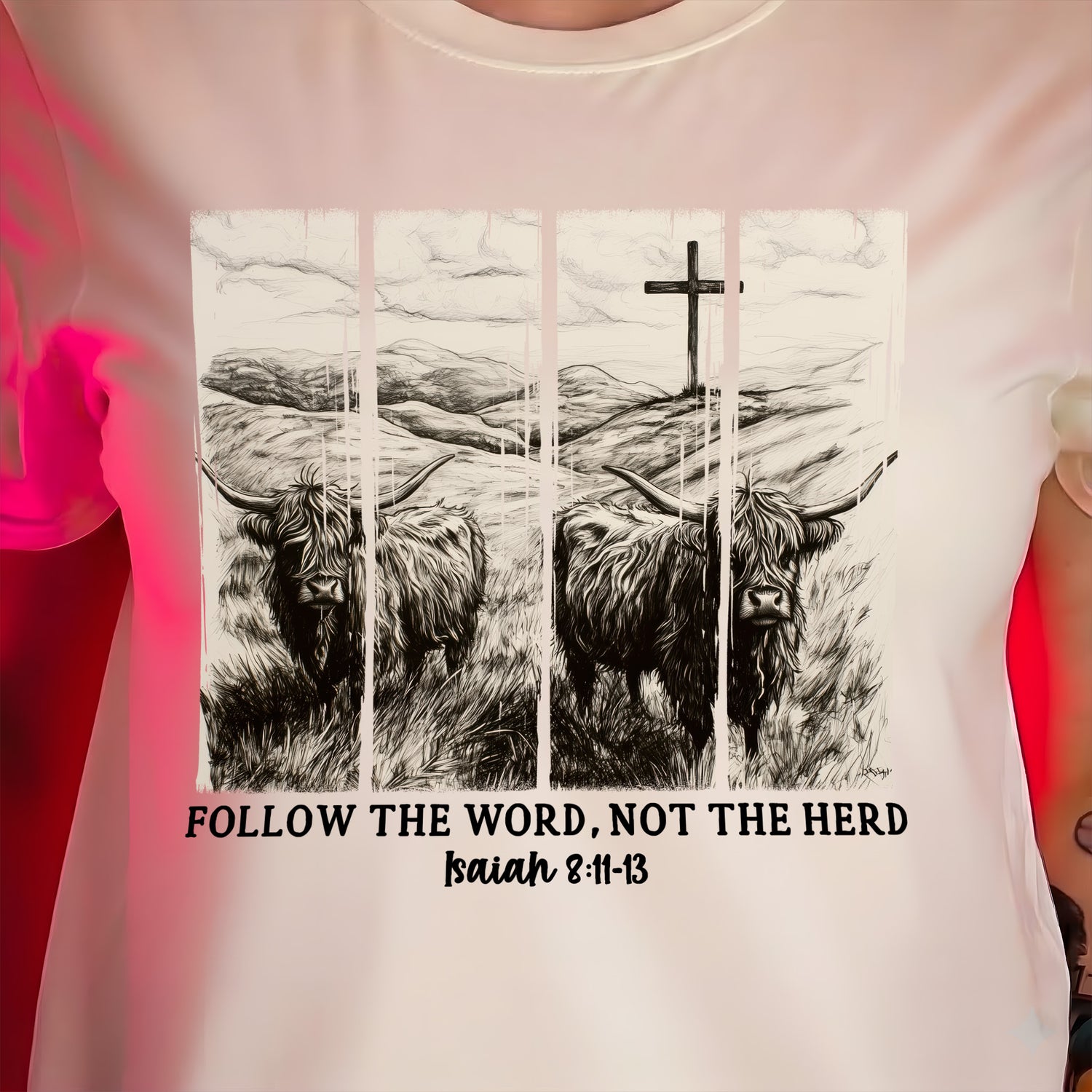 Follow The Word, Not The Herd - DTF Transfer