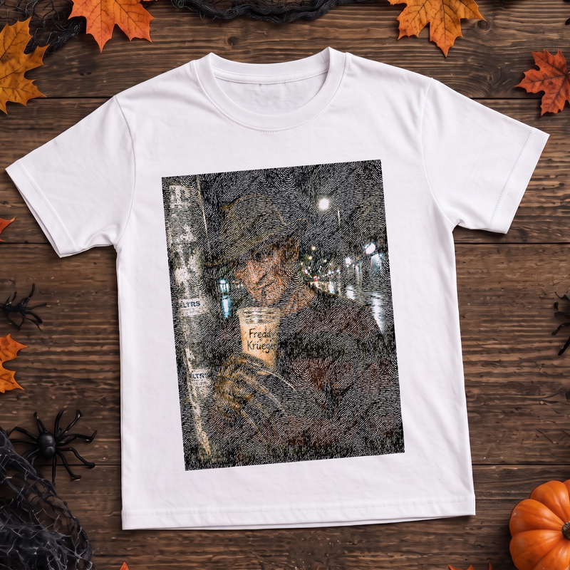 Freddy Krueger Nighttime Sip DTF Transfer