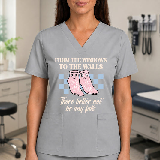 From The Window - There Better Not Be Any Falls - DTF Transfer