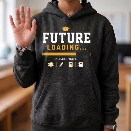 Future Loading Varsity Graduation - DTF Transfer