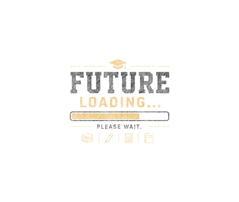 Future Loading Varsity Graduation - DTF Transfer