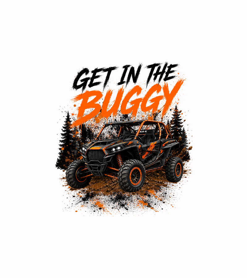 High-Octane Off-Road Mud DTF Transfer