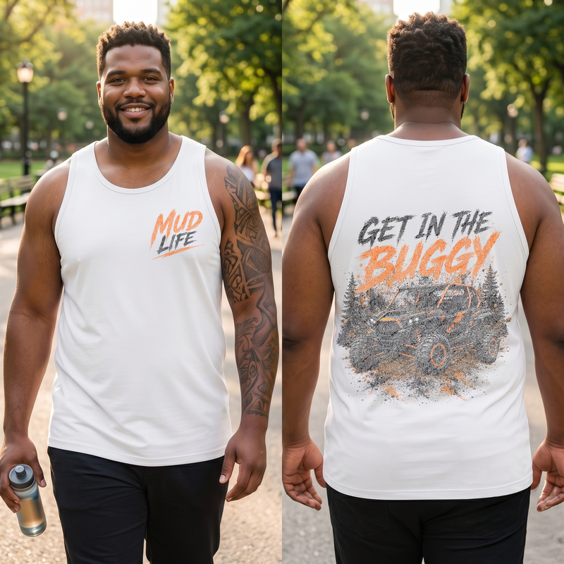 High-Octane Off-Road Mud DTF Transfer