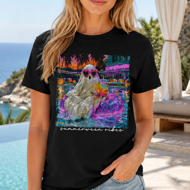 Summerween Vibes Pool Party - DTF Transfer