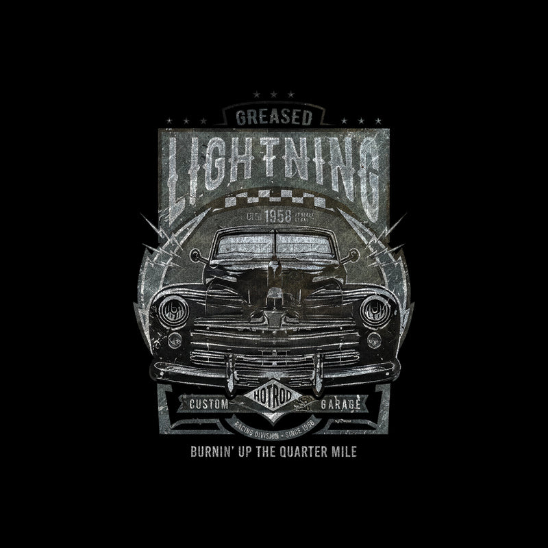 Greased Lightning Hotrod - DTF Transfer