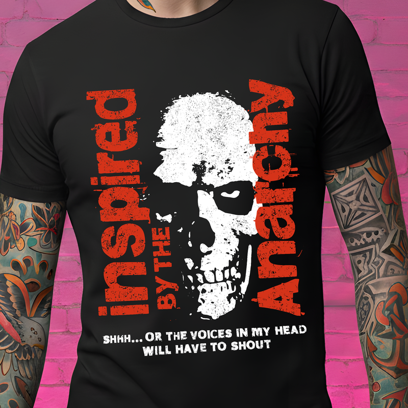 Inspired by the Anarchy - DTF Transfer