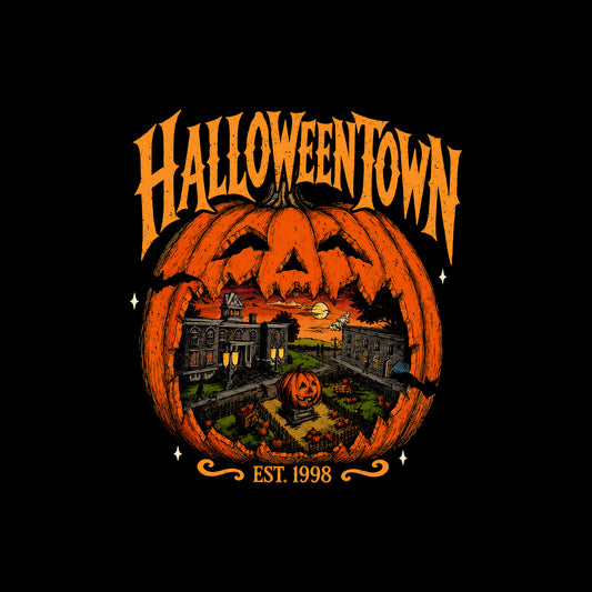 Vintage Spooky Town - DTF Transfer