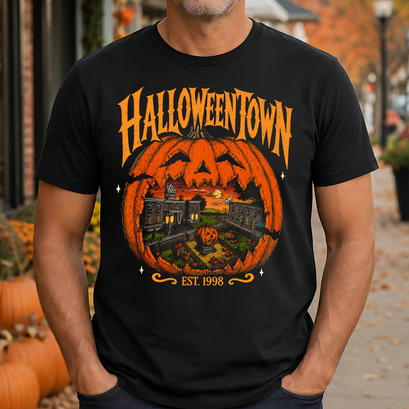 Vintage Spooky Town - DTF Transfer