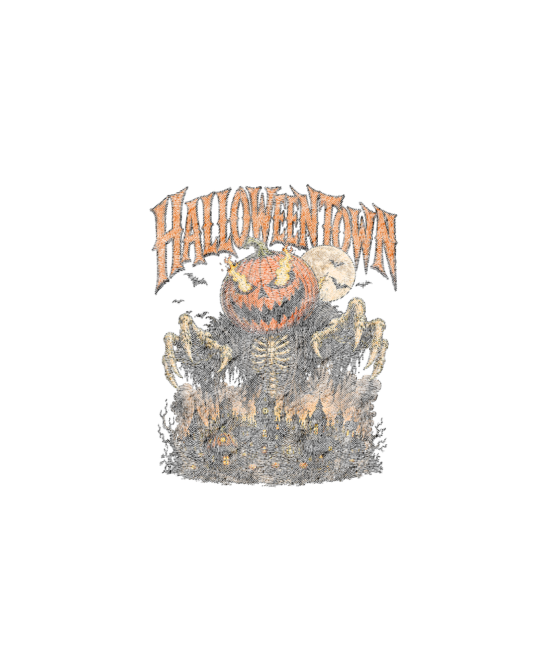 Spirit Is Calling Halloweentown Pumpkin Monster - DTF Transfer