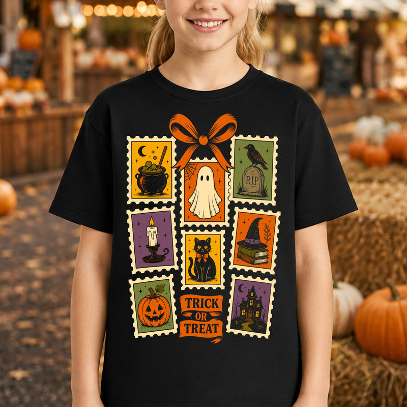 Vintage Halloween Stamps - DTF Transfer