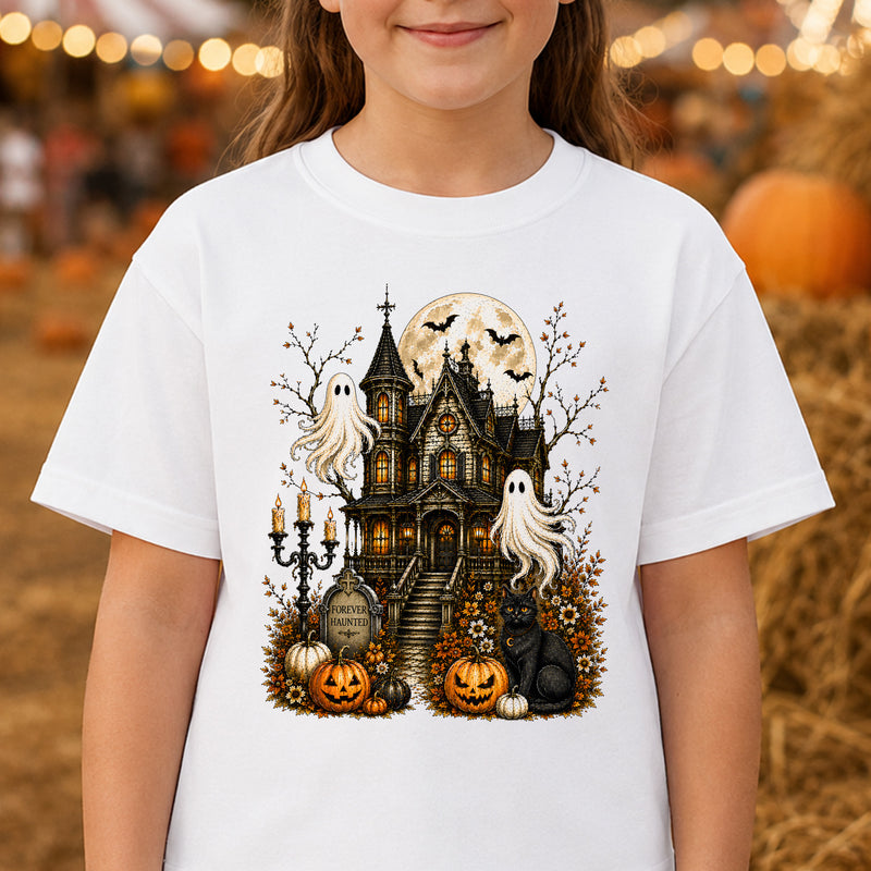 Forever Haunted Mansion Scene - DTF Transfer