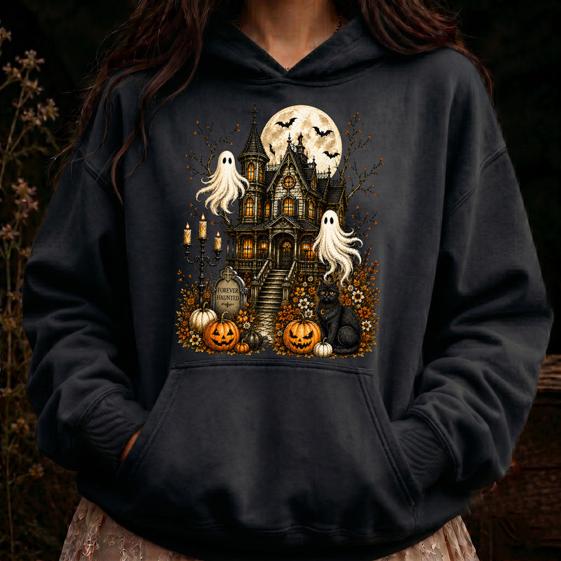 Forever Haunted Mansion Scene - DTF Transfer