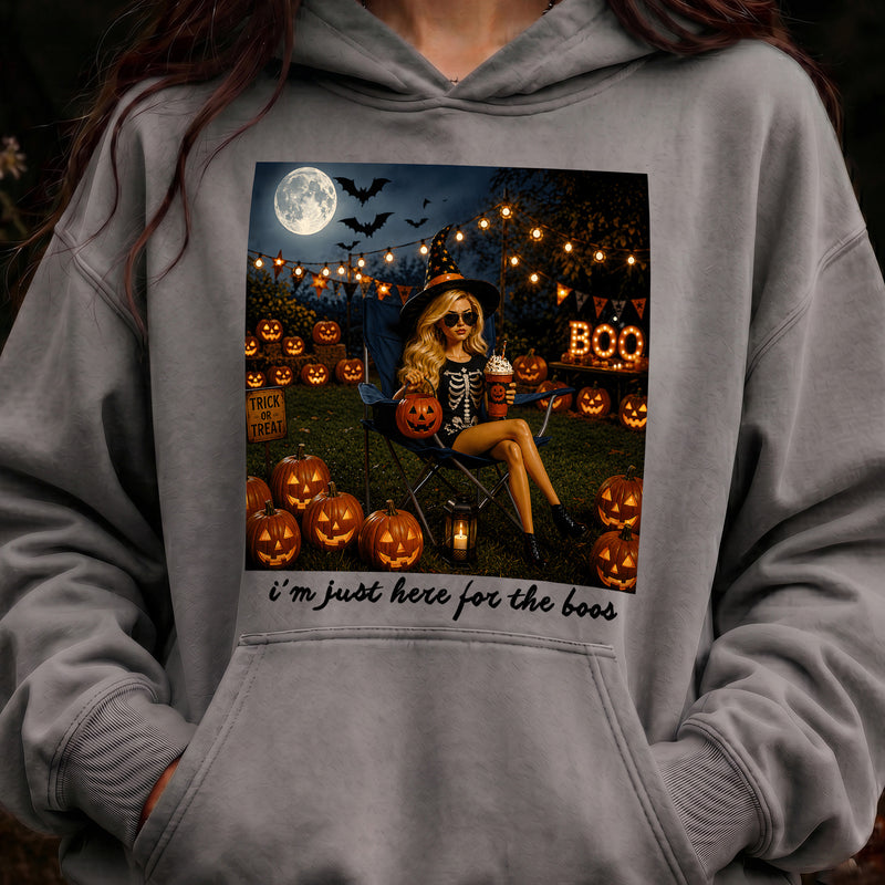 I'm Just Here For The Boos Doll - DTF Transfer