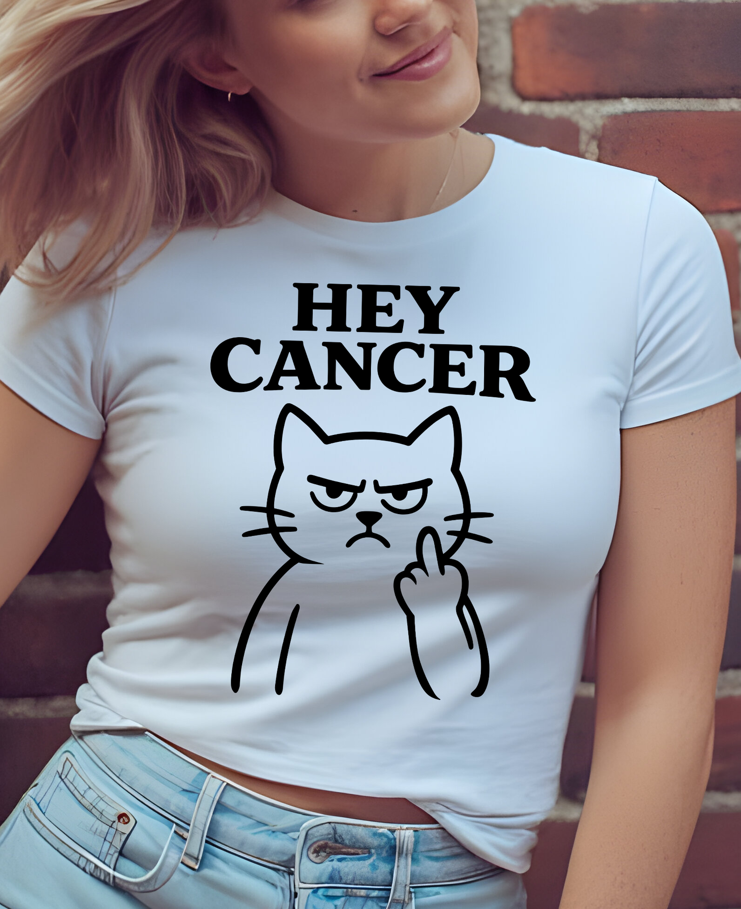 Hey Cancer Cat - DTF Transfer