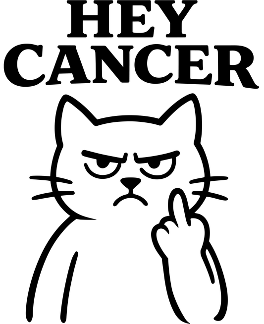 Hey Cancer Cat - DTF Transfer